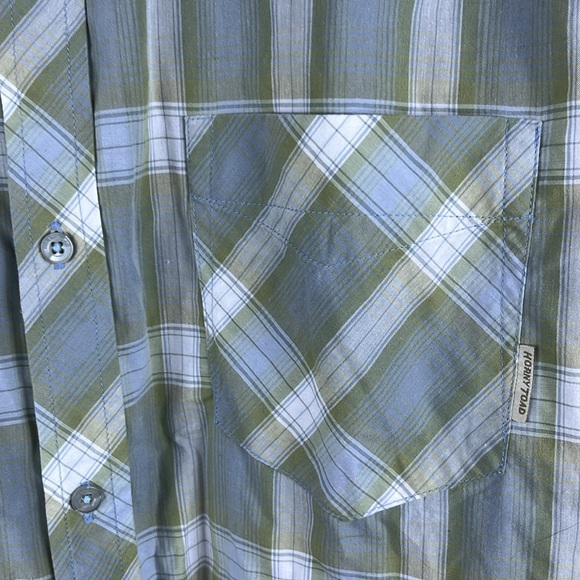Horny Toad Mens XL Organic Cotton Blend‎ Long Sleeve Button Up - Picture 5 of 6